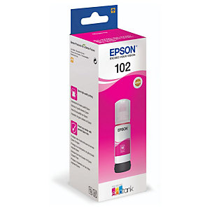 Authentieke inktpatroon EPSON Eco Tank 102 magenta voor inkjet printers