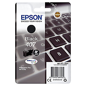 Authentieke inktpatroon EPSON WorkForce Pro WF-4746 zwart voor inkjet printers