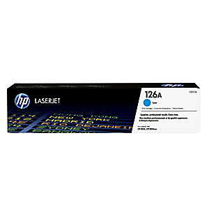 Authentieke inktpatroon HP 126A cyaan voor laser printers