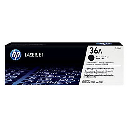 Authentieke inktpatroon HP 36AD zwart voor laser printers