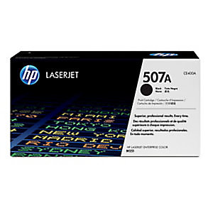 Authentieke inktpatroon HP 507A zwart voor laser printers