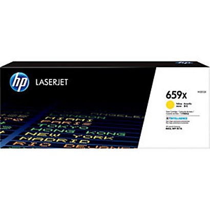 Authentieke inktpatroon HP 659X geel voor laser printers