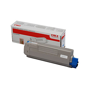 Authentieke inktpatroon OKI 44315307 cyaan voor laser printers