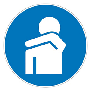 Autocollants pour distanciation sociale et hygiène des mains Autocollants pour distanciation sociale et hygiène des mains