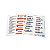 Avery Bristols micro perforés pour badges 190/m² en planche A4 5,4 x 9 cm - 3