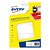 Avery ETE003 Etiquettes multi-usages blanches 64 x 133 mm - Boîte de 48 - 1