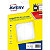 Avery ETE016 Etiquettes multi-usages 35 x 49 mm - Boîte de 256 - 16 Planches A5 - Blanches - 1