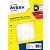 Avery ETE144 Etiquettes multi-usages blanches 8 x 20 mm - Boîte de 2304 - 1
