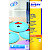 Avery Etichette a copertura totale per CD/DVD, Per stampanti laser, Diametro 117 mm, 25 fogli, 2 etichette per foglio, Bianco opaco - 1