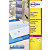 Avery Etichette per indirizzi, Per stampanti laser, 99,1 x 33,9 mm, 25 fogli, 16 etichette per foglio, Autoadesive, Trasparente - 1