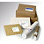 Avery Etiquetas de dirección de paquetes para impresoras láser, 139 x 99,1 mm, 100 hojas, 4 etiquetas por hoja, autoadhesivas, blancas - 2