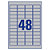 Avery Heavy Duty Laser Labels - étiquettes - 960 étiquette(s) - 3