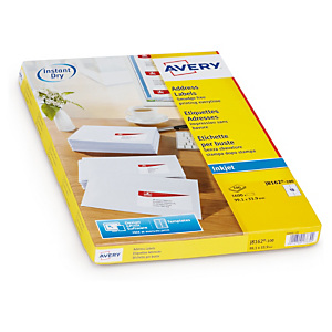 Avery inkjet labels 8462 template
