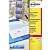 Avery L7551 Etiquettes adresses transparentes laser 38,1 x 21,2 mm - Boîte de 1625 - 1