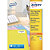 Avery L7654 Mini-étiquettes de rangement multi-usage pour toutes les imprimantes, 45,7 x 25,4 mm, 100 feuilles, 40 étiquettes par feuille, blanc - 1