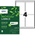 Avery LR7169 Etiquettes adresses blanches 100% recyclées 99,1 x 139 mm - Boîte de 400 - 2