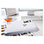 AVERY Étiquettes adresse pour imprimante jet d'encre blanches - 63.5 x 38.1 mm, 25 feuilles X 21 étiquettes - auto-adhésives - blanc - 4