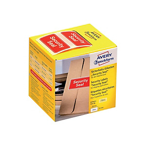 AVERY Zweckform Etichette prestampate in rotolo antimanomissione, Security Seal VOID, 38 x 20 mm, 200 etichette per rotolo AVERY Zweckform Etichette prestampate in rotolo antimanomissione, Security Seal VOID, 38 x 20 mm, 200 etichette per rotolo