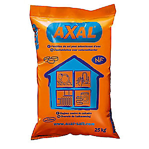 Axal Sel adoucisseur d'eau - Sac de 25 kg Axal Sel adoucisseur d'eau - Sac de 25 kg