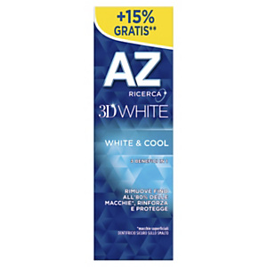 AZ 3D White & Cool Dentifricio, Tubetto 75 ml AZ 3D White & Cool Dentifricio, Tubetto 75 ml
