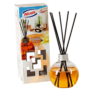Bâtonnets parfumés Nicols Air Freshener vanille 150 ml Bâtonnets parfumés Nicols Air Freshener vanille 150 ml