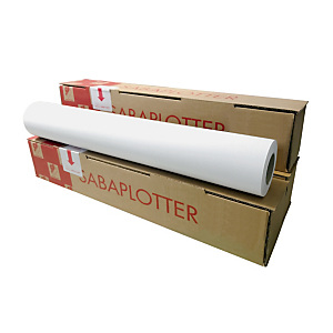 Sa.Ba.cart Carta per plotter in rotolo, 80 g/m², 91,4 cm x 50 m Sa.Ba.cart Carta per plotter in rotolo, 80 g/m², 91,4 cm x 50 m