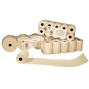 Sa.Ba.cart Rotoli termici neutri per calcolatrici e/o POS - Dimensioni 57 mm x 25 m x 12 mm diametro interno (confezione 10 pezzi) Sa.Ba.cart Rotoli termici neutri per calcolatrici e/o POS - Dimensioni 57 mm x 25 m x 12 mm diametro interno (confezione 10 pezzi)