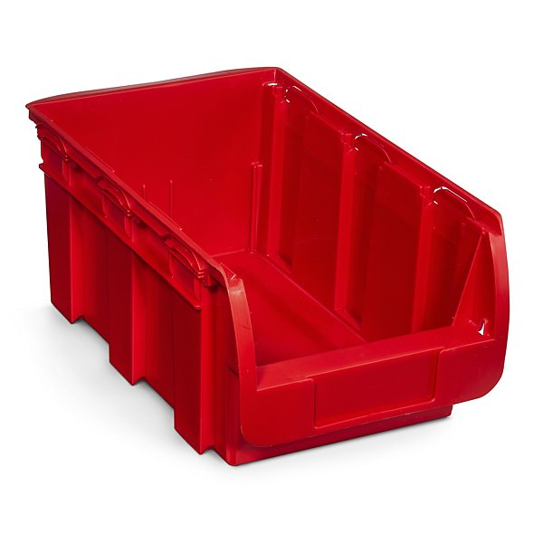 Bac à bec plastique économique rouge 8 l - 9