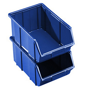 Bac à bec Primo bleu - Profondeur 355 mm - 15 L Bac à bec Primo bleu - Profondeur 355 mm - 15 L