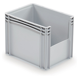 Bac gerbable norme Europe demi-ouverture 400x300x320 mm