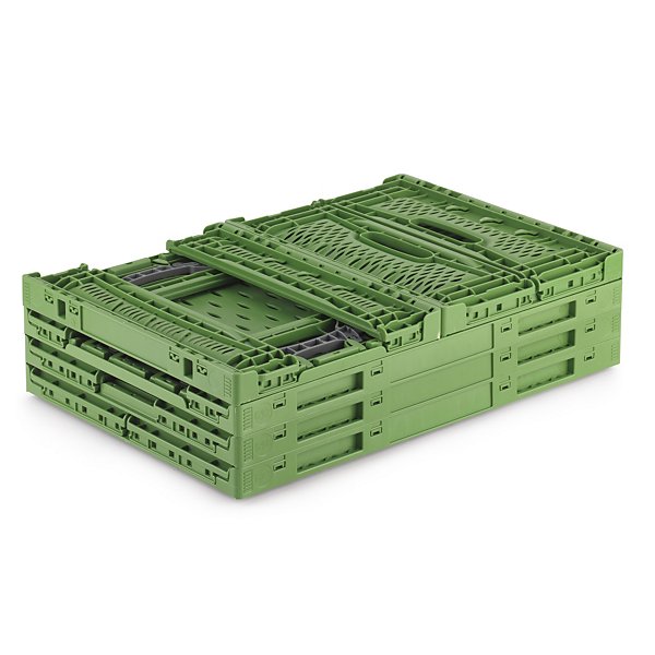 Bac gerbable rabattable ajouré norme Europe 11 L - 3