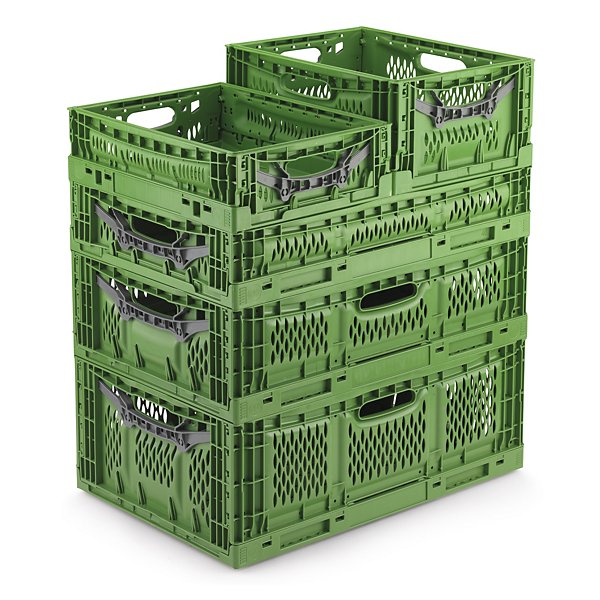 Bac gerbable rabattable ajouré norme Europe 11 L - 4