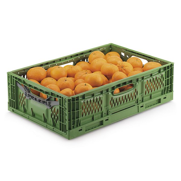Bac gerbable rabattable ajouré norme Europe  35 L - 6