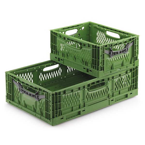 Bac gerbable rabattable ajouré norme Europe  45 L - 7