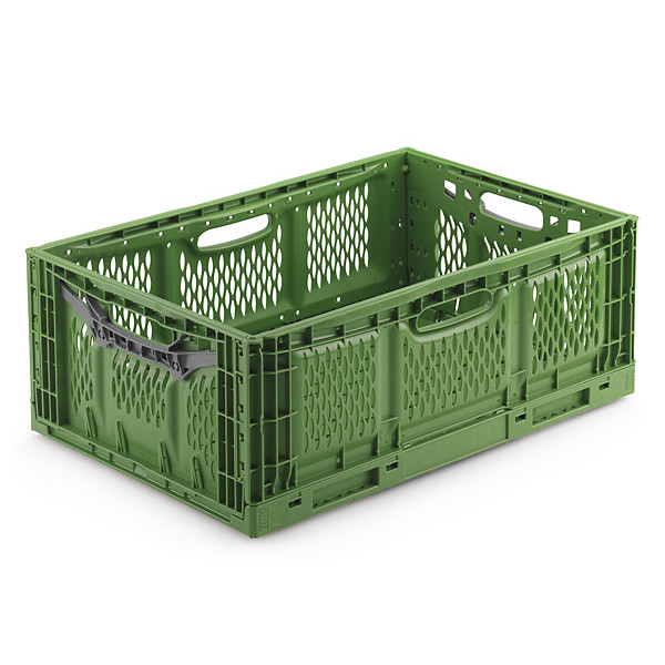 Bac gerbable rabattable ajouré norme Europe  45 L - 1