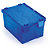 Bac navette gerbable emboîtable Kaiman SCHOELLER ALLIBERT 600x400x308 mm - 1