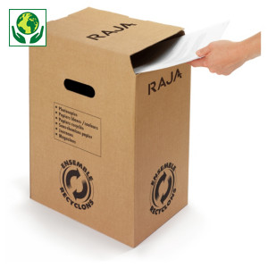 Bac à papier 70 % recyclé Raja Bac à papier 70 % recyclé Raja