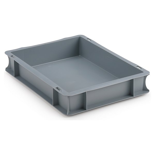 Bac plastique gerbable norme EU RAJA 400x300x70 mm - 2