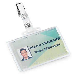 Badge rigide pour carte magnétique Badge rigide pour carte magnétique