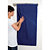 Badhanddoeken katoen blauw 48 x 220 cm, set van 5 - 1