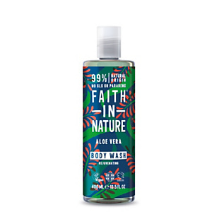 Bagnoschiuma Rigenerante Aloe Vera Faith in Nature, Flacone 400 ml