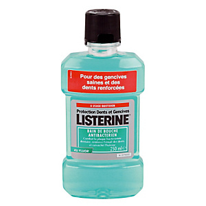 Bain de bouche Listérine Protection dents & gencives, flacon de 250 ml Bain de bouche Listérine Protection dents & gencives, flacon de 250 ml