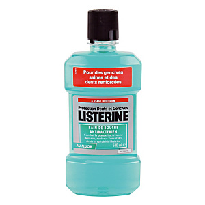 Bain de bouche Listérine Protection dents & gencives, flacon de 500 ml Bain de bouche Listérine Protection dents & gencives, flacon de 500 ml