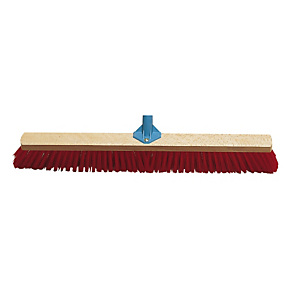 Balai industriel PVC rouge 80 cm Balai industriel PVC rouge 80 cm