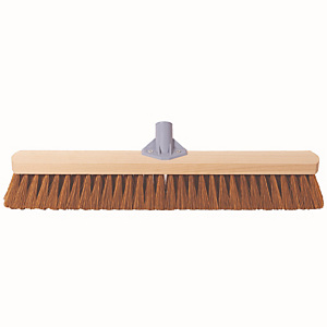 Balai dos plat éco coco 60 cm en PET recyclé Balai dos plat éco coco 60 cm en PET recyclé