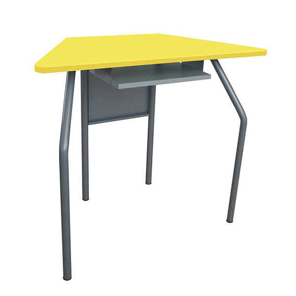 Banco per ambienti creativi, 87,6 x 43,5 x 76 cm, Giallo - 1