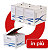 Bankers Box Bankers Box Linea Basic Offerta 25 contenitori archivio A4 dorso 14,7 cm + 5 scatole archivio Maxi con coperchio comprese nel prezzo - 1