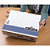 Bankers Box Boîte archives automatique FSC - Dos 10 cm - Blanc / Bleu - Lot de 10 - 4