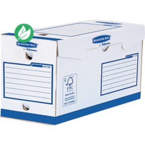 Bankers Box Boîte archives format A4+ Heavy Duty en carton montage manuel - Dos 20 cm - Blanc - Lot de 20 Bankers Box Boîte archives format A4+ Heavy Duty en carton montage manuel - Dos 20 cm - Blanc - Lot de 20