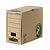 BANKERS BOX by Fellowes Contenitore archivio A4 Earth Series, Cartone riciclato, Dorso 15 cm, Avana/Verde (confezione 20 pezzi) - 1